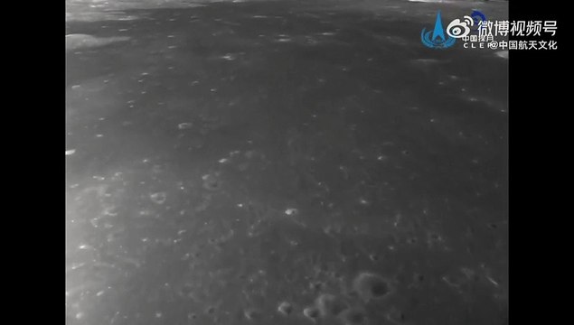 Le immagini della discesa della sonda cinese Chang'e-6 sulla superficie della Luna