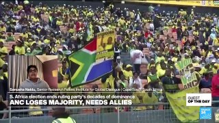 South Africa's ANC to lose majority: 'It is a seismic and a pivotal moment'