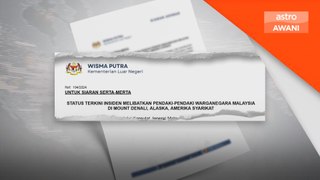 Jenazah pendaki rakyat Malaysia berjaya dibawa turun