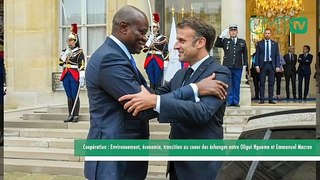 [#Reportage] Coopération : Environnement, économie, transition au coeur des échanges entre Oligui Nguema et Emmanuel Macron