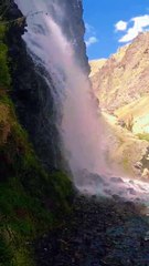 Skardu Hidden Waterfall Gilgit Balistan #gilgitbaltistan #skardu #waterfall #pakistan #viralvideo