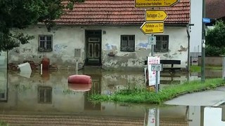 Hochwasser: Feuerwehrmann stirbt bei Rettungseinsatz in Bayern