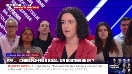 Cessez-le-feu à Gaza : "Toutes les initiatives [...] sont bonnes à prendre", estime Manon Aubry