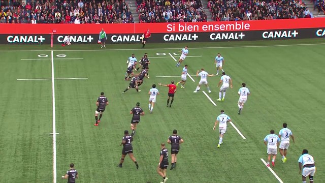 TOP 14 - Essai de Enzo REYBIER (OYO) - Oyonnax Rugby - Aviron Bayonnais