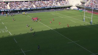TOP 14 - Essai de Baptiste COUILLOUD (LOU) - Montpellier Hérault Rugby - LOU Rugby