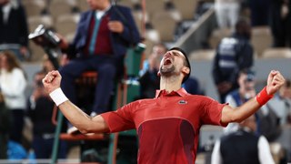 Djokovic wins in five-set thriller against Musetti
