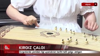 Kırgızlarda yeniden ilgi uyandıran tarihi telli çalgı: Jetigen