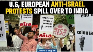 Anti-Israel Protests Erupt in Delhi, First Since October 7 as Students Demand Ceasefire