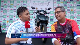 Sabudin Rambli tak sangka & syukur dapat hadiah motosikal Y15