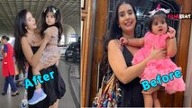 Charu Asopa Rajeev Sen की बेटी Ziana को देख पहचान नहीं पाओगे, Before vs After Video viral! Filmibeat