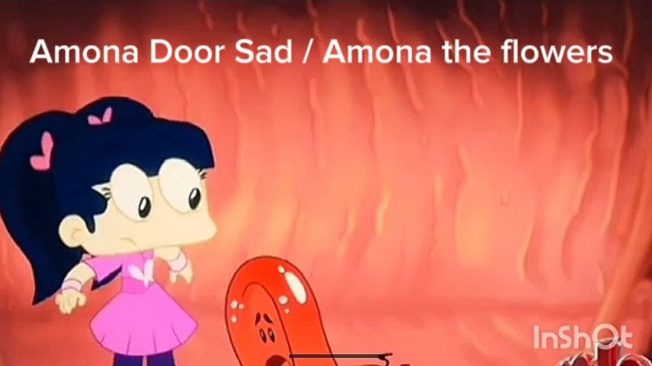 Mac Fosters Amona door sad / Amona the flowers