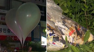 Watch: 600 more rubbish-filled balloons sent air-bound into South from North Korea