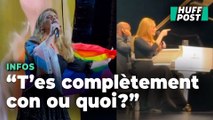 Adèle recadre sèchement un spectateur anti-LGBT 