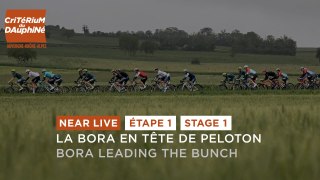 La Bora-Hansgroe en tête de peloton - Étape 1 - Critérium du Dauphiné 2024