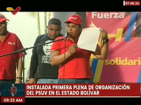 Encuentro con estructuras del PSUV Bolívar garantizará la organización electoral del 28-J