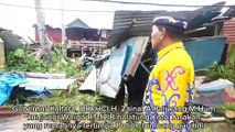Gubernur Kaltara Kunjungi Warga yang Rumahnya Rusak Terkena Pohon Tumbang