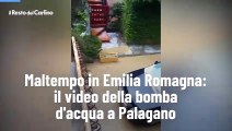 Maltempo in Emilia Romagna: il video della bomba d'acqua a Palagano