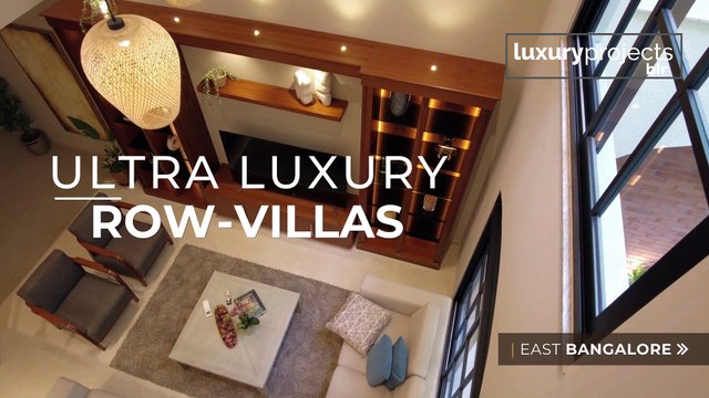 Luxurious 4 BHK Row Villas in Prime East Bangalore