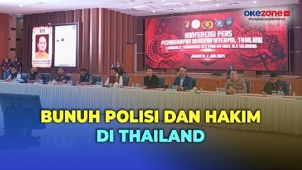 Buronan Paling Dicari Thailand Ternyata Ketua Gengster, Bunuh Polisi dan Hakim