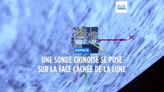 Un engin spatial chinois atterrit sur la face cachée de la Lune