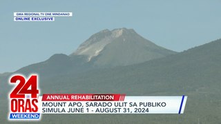 ONLINE EXCLUSIVES: Mt. Apo, sarado ulit sa publiko simula June 1 - August 31, 2024