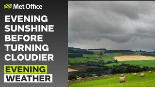 Met Office Evening Weather Forecast 02/06/24 – Turning cloudier from the North