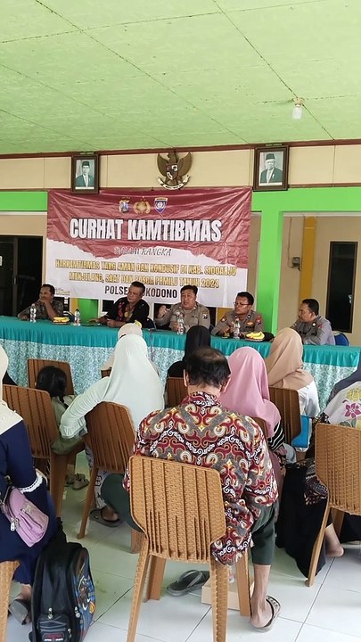 Curhat kamtibmas