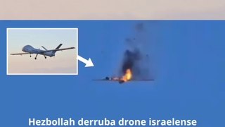 Hezbollah derruba drone israelense também operado pela FAB e que caiu no RS