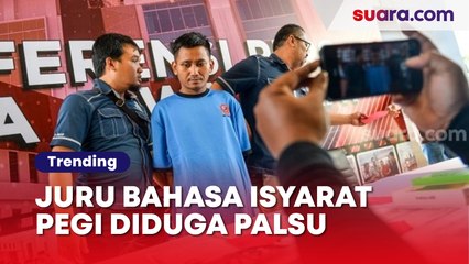 Heboh! Juru Bahasa Isyarat Diduga Palsu saat Konpers Pegi Perong di Polda Jabar