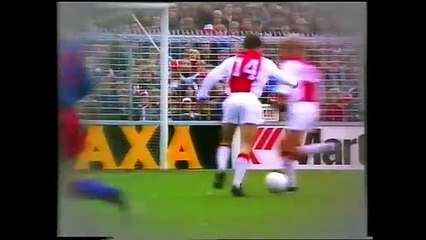 Johan Cruyff Y Franz Beckenbauer en retro futbol -FER-