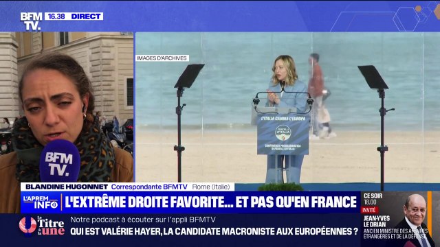 Élections européennes: l'extrême-droite favorite en Italie également