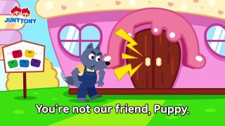 Marshmallows and the Wolf Dont Open The Door The Animal Sounds Song Kids Songs JunyTony