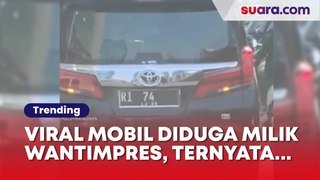 Mobil Diduga Milik Wantimpres Pakai Plat Kedaluwarsa Berkeliaran di Jalanan Ibu Kota, Netizen: Lagi Sibuk Urus Rakyat