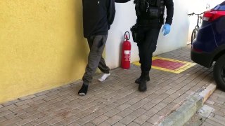 Guarda Municipal detém homem após invasão em Cmei do Bairro Pioneiros Catarinenses