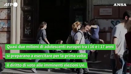 2 milioni di minorenni per la prima volta al voto