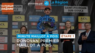 Critérium du Dauphiné 2024 - Stage 1 - AURA region Polka dot Jersey Minute