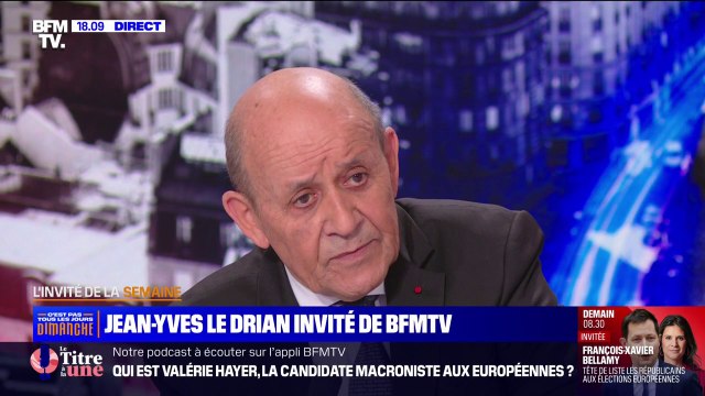 Bombardements israéliens à Rafah: J'ai perçu cela comme un carnage , confie Jean-Yves Le Drian