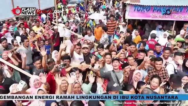 Kunjungan Kerja Presiden Jokowi ke Sumatera Selatan