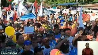 Mérida | Habitantes del mcpio. Tulio Febres Cordero marchan en respaldo al Pdte. Nicolás Maduro