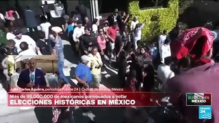 Informe desde Ciudad de México: inician las elecciones generales con algunos retrasos