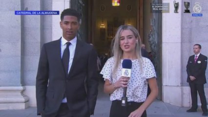 Entrevista a Bellingham en Real Madrid TV
