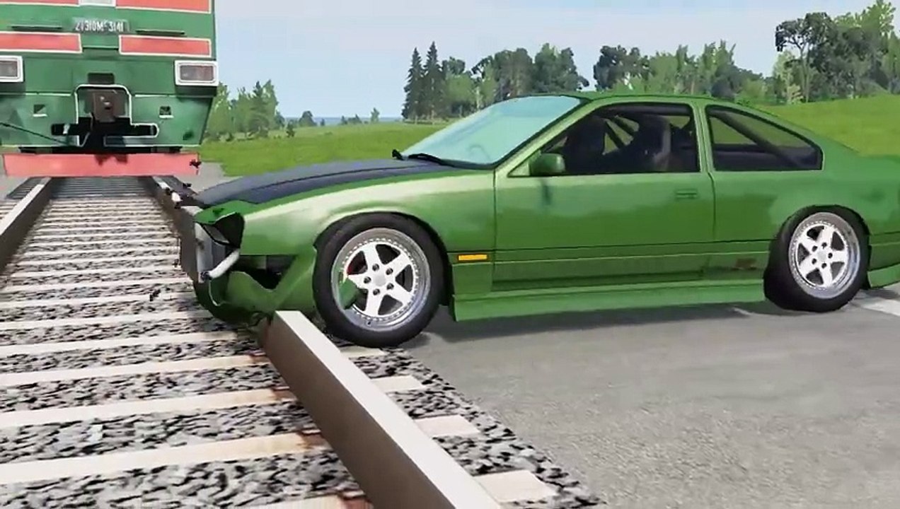 Cars vs Rails #59 – BeamNG.Drive