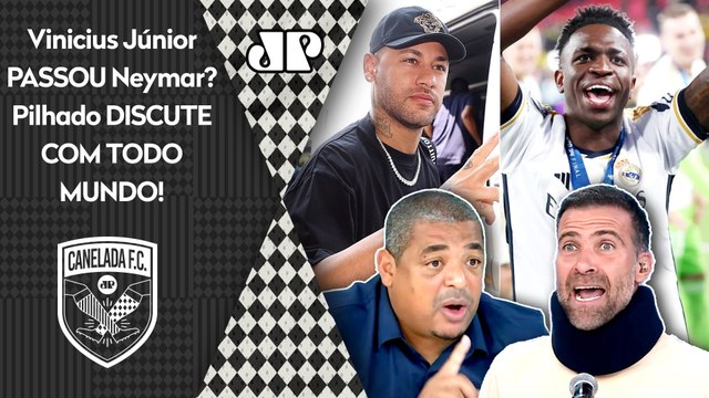 QUÊ??? É MUITA BABAÇÃO DE OVO pro Neymar, cara! O Vinicius Júnior já... OLHA como DEBATE FERVEU!
