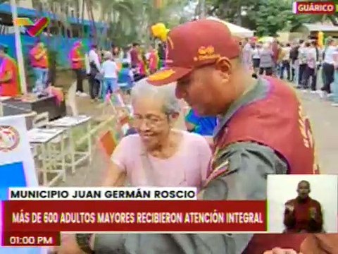 Abuelos y abuelas son atendidos con jornada de atención integral en el edo. Guárico