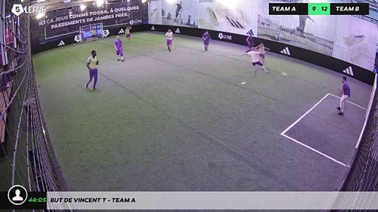But de Vincent T - Team A