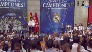 Discurso de Ayuso Real Madrid Campeón Champions League
