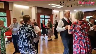A wartime themed tea dance hosted by the Padiham Dance Group