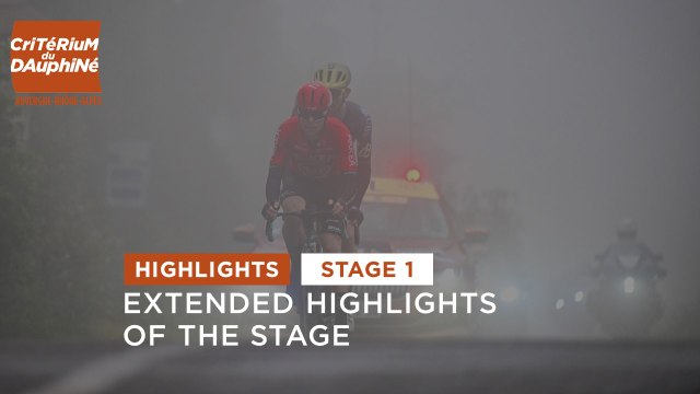 Critérium du Dauphiné 2024 - Extended highlights of Stage 1