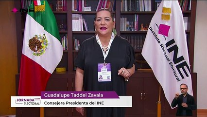 El INE da un balance de la jornada electoral; se han instalado el  87.59% de las casillas