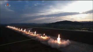 La Corée du Nord lance 18 missile test